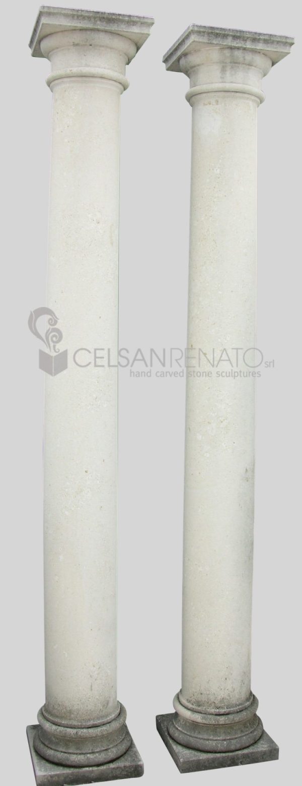 Tuscan Columns in Vicenza Stone - Natural Finish CLS-08