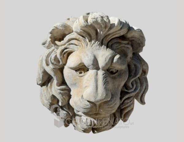 Leonina Mask in Vicenza Stone - Antiqued Finish