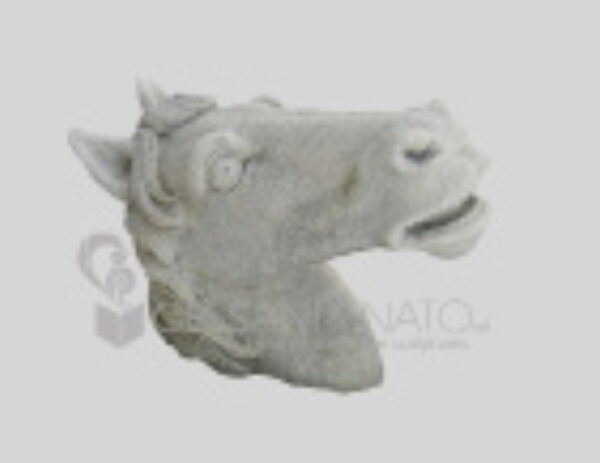 Horsehead Wall Mounted in Vicenza Stone - Natural Finish