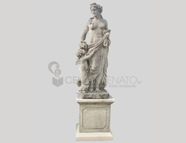 Venere con Cherubino - Pietra di Vicenza